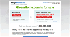 Desktop Screenshot of gleamhome.com